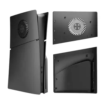 Подмяна на корпуса на конзолата за PS5 Slim Версия на Digital Edition, твърда предна панел, слот аксесоар, защитно покритие от надраскване