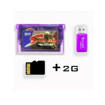 ZUIDID Супер карта За игра на карти GBA super mini SD карта с карта памет 2 GB