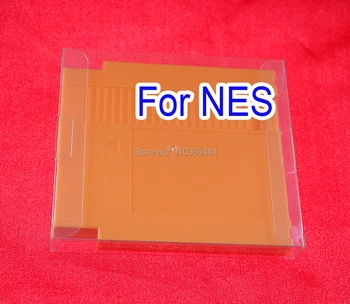 15 бр. /лот, висококачествен прозрачен пластмасов защитен калъф за карти игра за NES касети, подмяна на кутии за игрални карти за домашни любимци