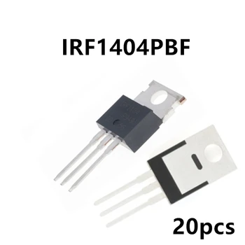 20 бр/лот Оригинален автентичен IRF1404PBF TO-220 N-канален вграден MOSFET 40V 202А